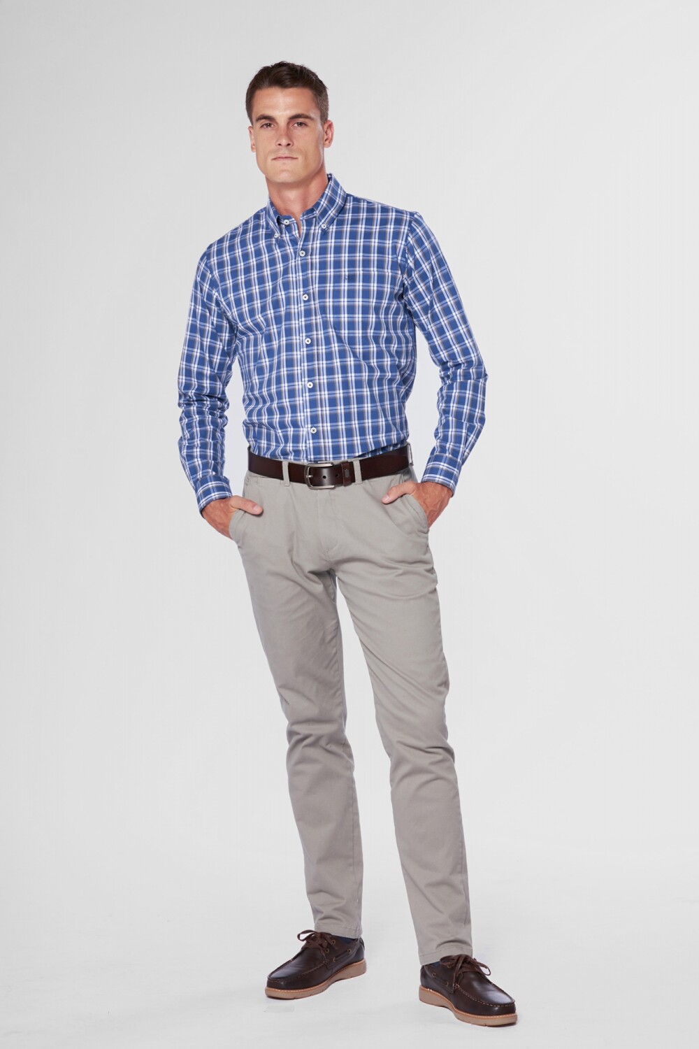PANTALÓN SPANDEX SLIM FIT Khaki