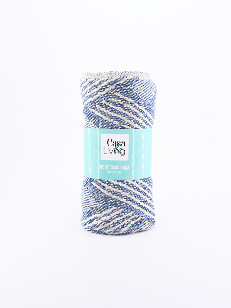 PI DE CAMA DAKA AZUL OSCURO