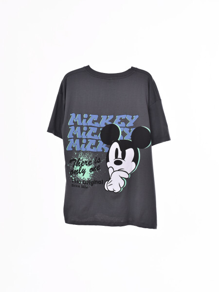 REMERA THE ORIGINAL MICKEY GRIS