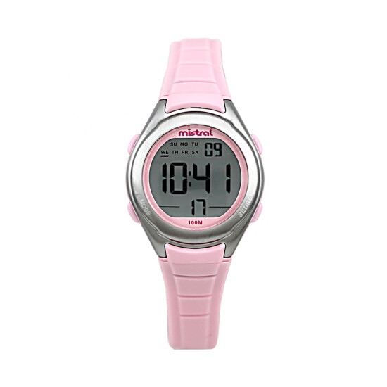 Reloj Mistral Deportivo Silicona Rosa 0