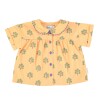 SS24.BM2402.b Camisa Cuello Peter Pan árboles Verdes 12 Meses Piupiuchick