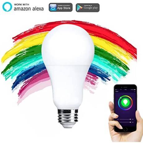 Lámpara Led Rgb Wi-fi 10W E27 Tuya Smart 001