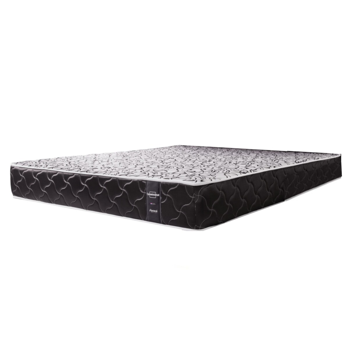 Colchon Parana Convencional 160x200 Negro 