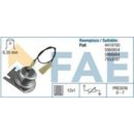 BULBO INTERRUPTOR - ACEITE CAMPANA FIAT 1300 DIESEL FAE BULBO INTERRUPTOR - ACEITE CAMPANA FIAT 1300 DIESEL FAE