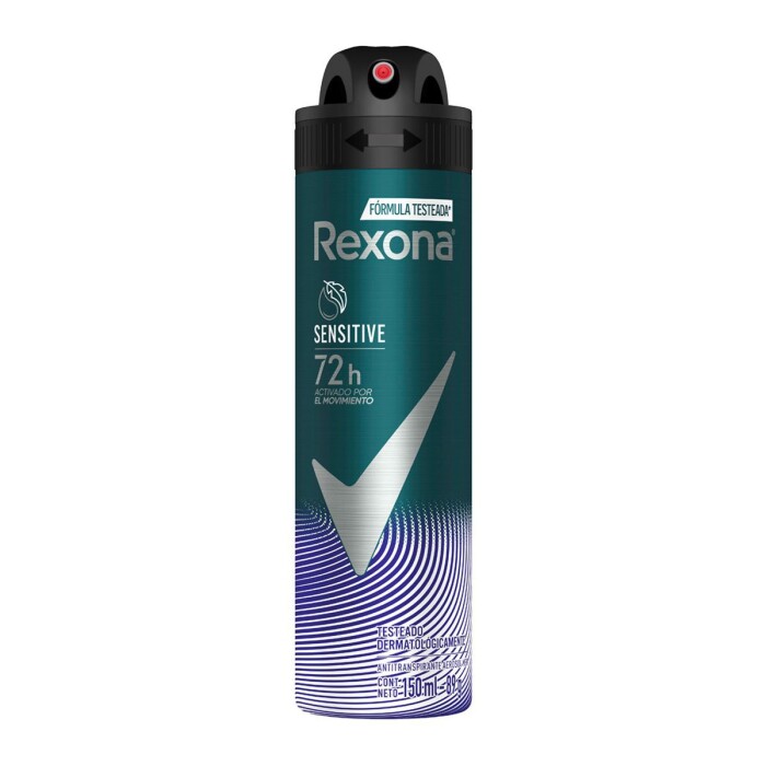 REXONA DEO SPRAY SENSITIVE 72 H NF FR. X única