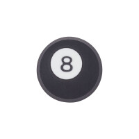 Jibbitz™ Charm Eight Ball Multicolor