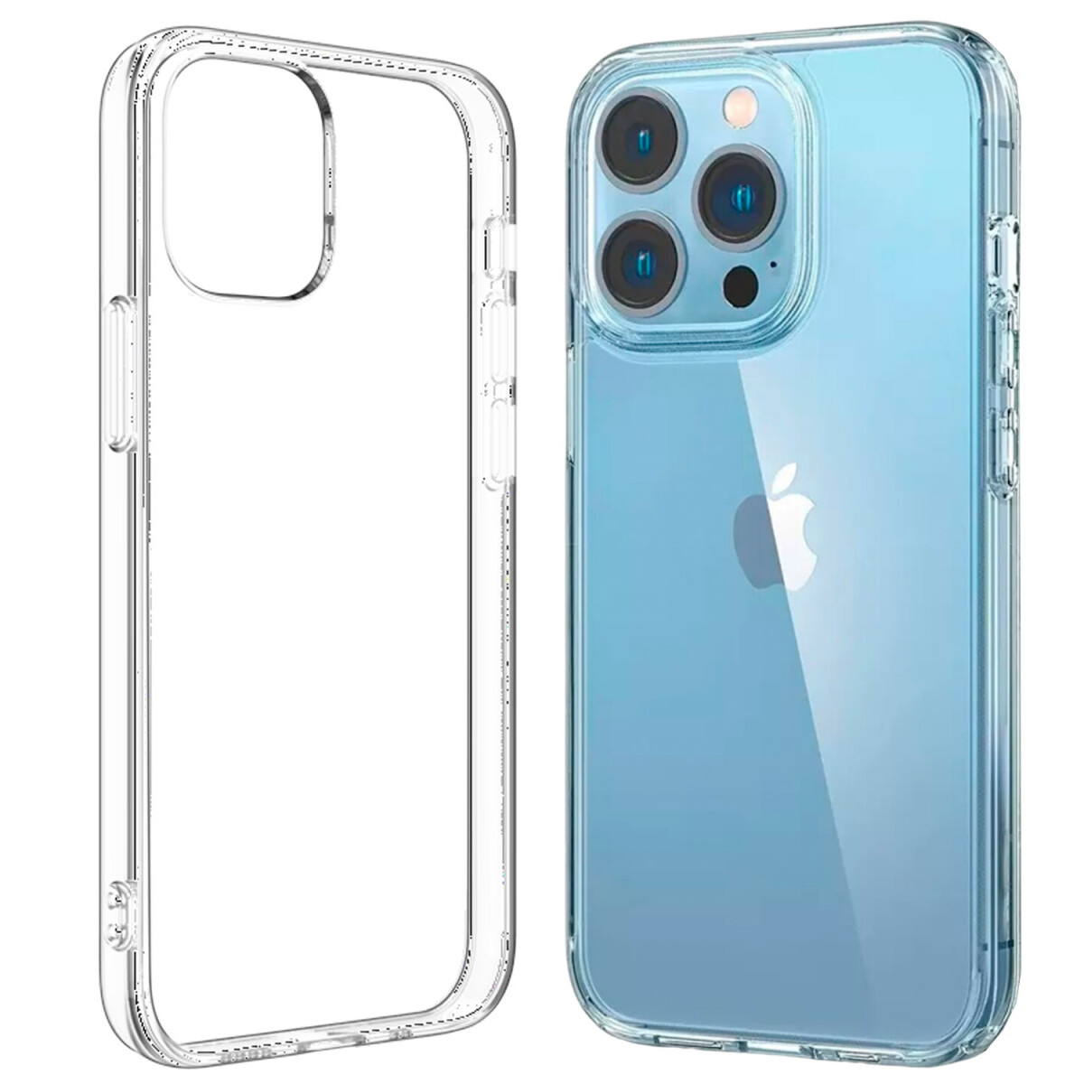 Funda Estuche de TPU Transparente para iPhone - iPhone 13 PRO 