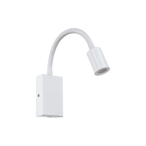 Lámpara de pared acero/blanco 3,5W 3000K TAZZOLI EG3086