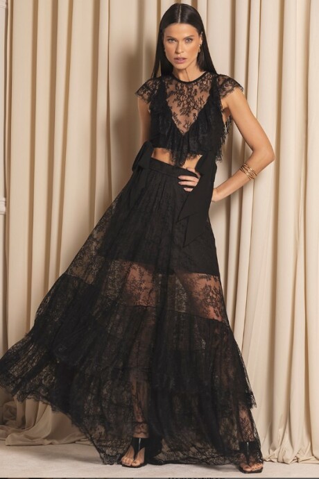 Falda Castelhanos Negro