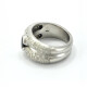 Anillo Oro 18K Con Brillantes Y Zafiro Central Anillo Oro 18K Con Brillantes Y Zafiro Central