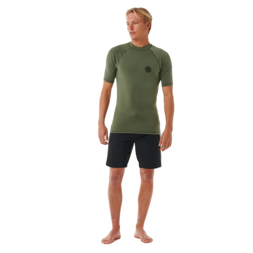 Lycra Rip Curl Icons Upf Brushed - Verde Lycra Rip Curl Icons Upf Brushed - Verde