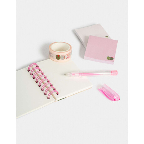 Mini Set De Librería En Cajita Combinacion Multicolor