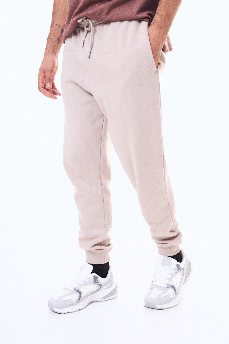 Pantalon de felpa Porto Beige