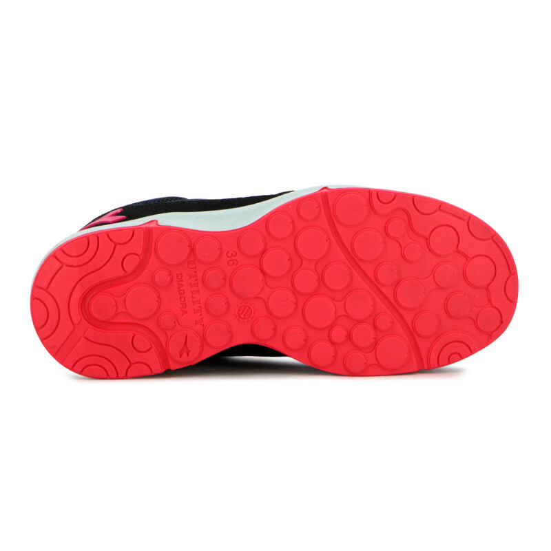 Zapato Seguridad Diadora Utility Mujer Gris-magenta