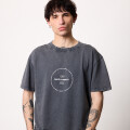 T-SHIRT M/C GURRO DIXIE Gris Oscuro