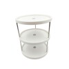 ORGANIZADOR BLANCO GIRATORIO 3 NIV 30.3X7.2X30.3CM Unica
