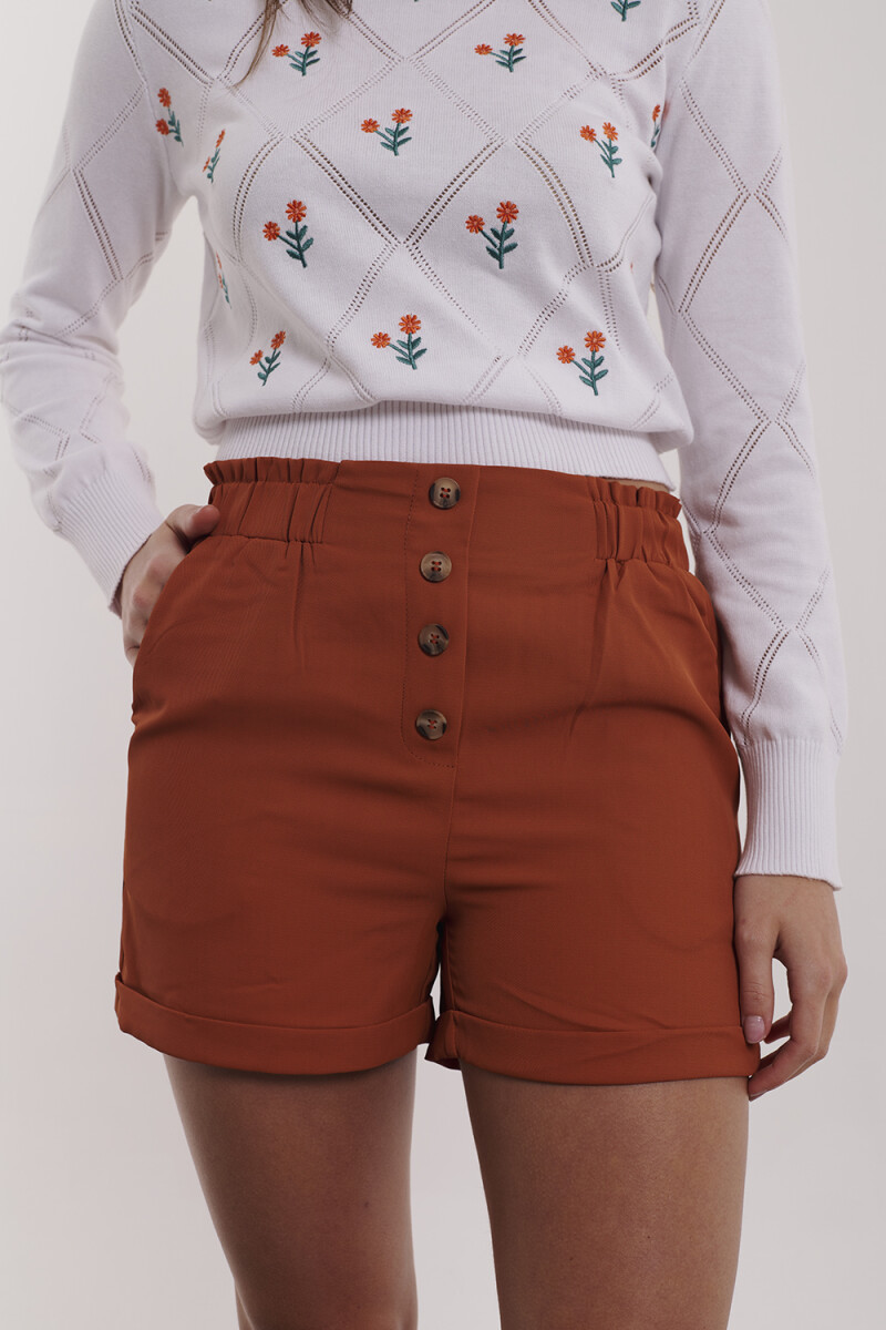 SHORT LINA - LADRILLO 