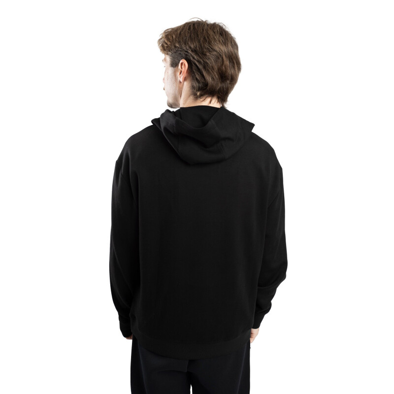 Canguro Unisex Tiffosi Zipper Negro - Blanco