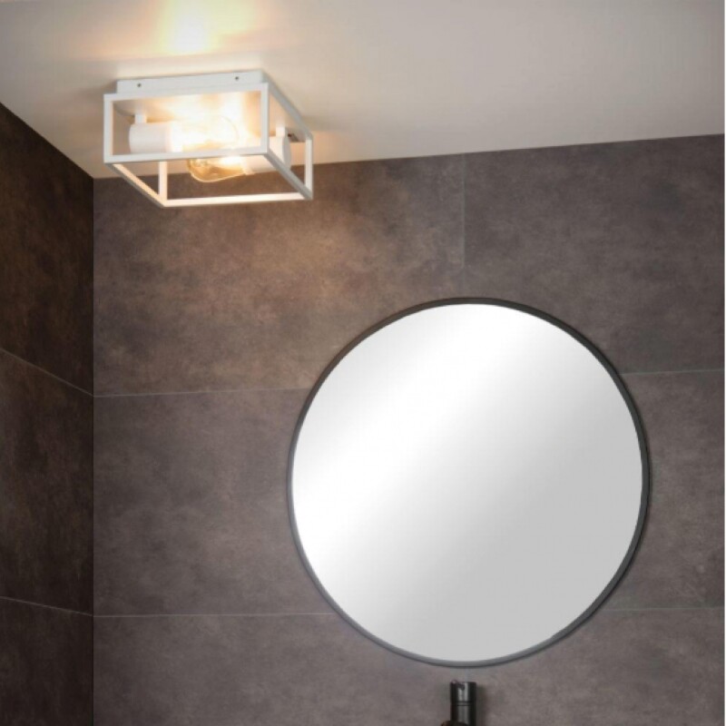 ARTEFACTO DECORATIVO DE TECHO CADIX Luminaria de Techo Cadix Blanca
