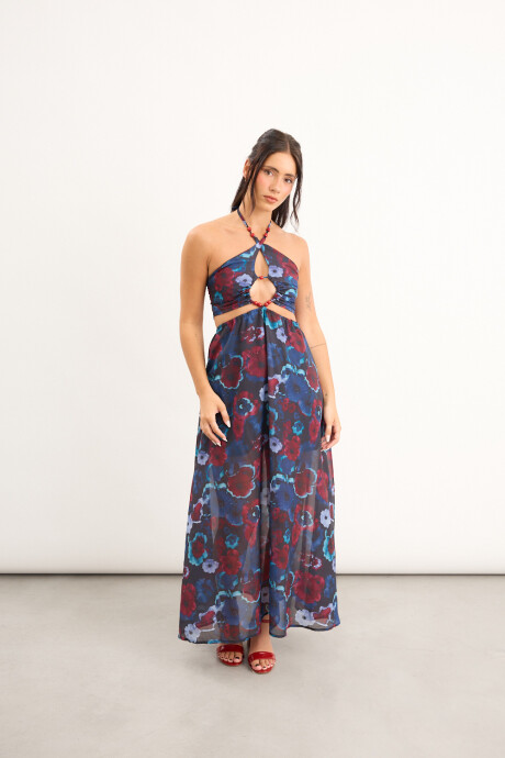 Vestido Gardenia 2027 Azul