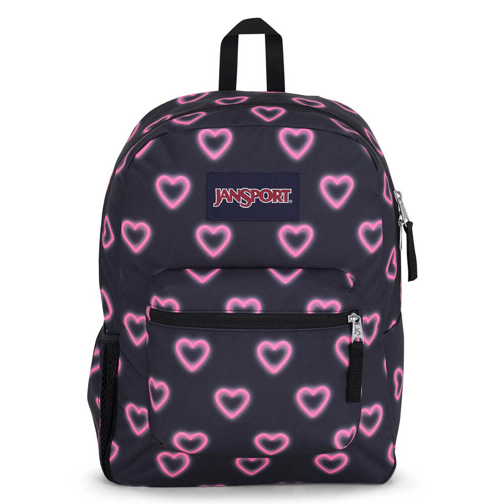 Cross Town Happy Hearts Black