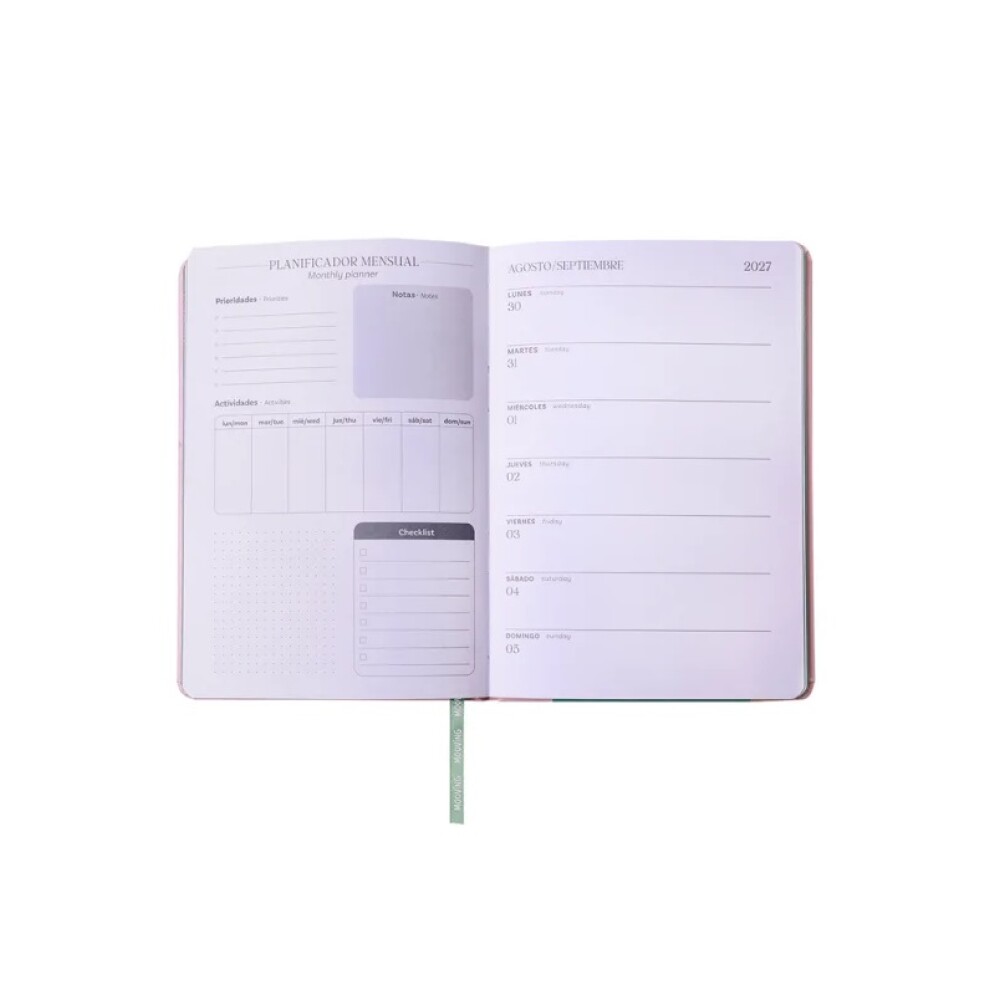 Agenda 2027 Mooving Notes Semanal15 x 21 cm AGENDA MOOVING NOTES 2027 SEMANAL