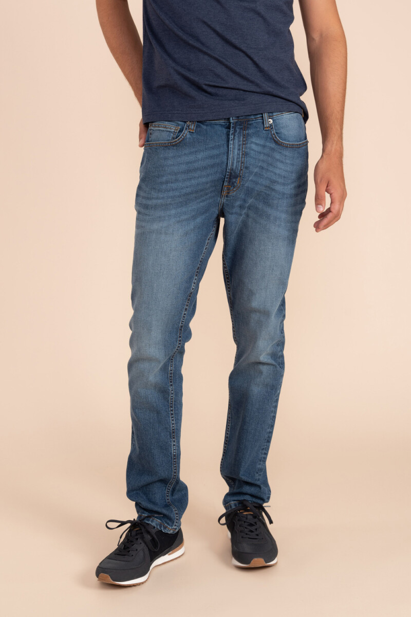 Pantalón de Jean Slim Azul