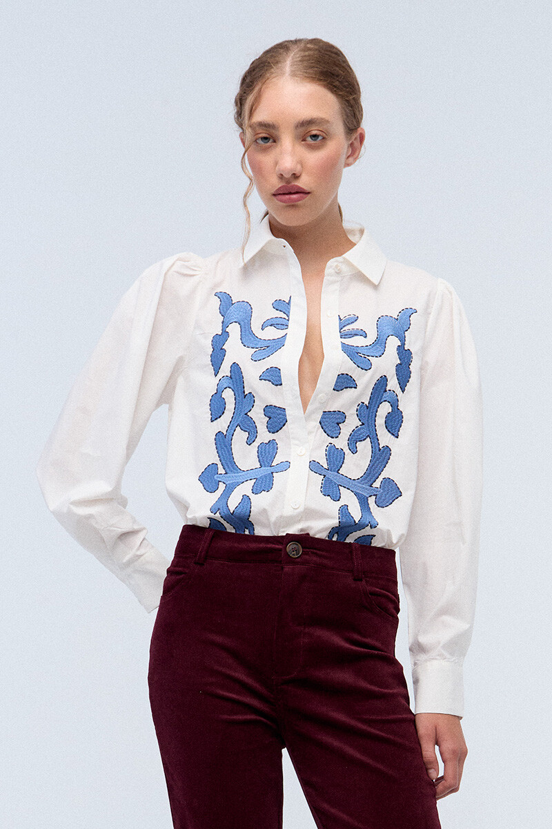 Camisa Rita - Blanco 