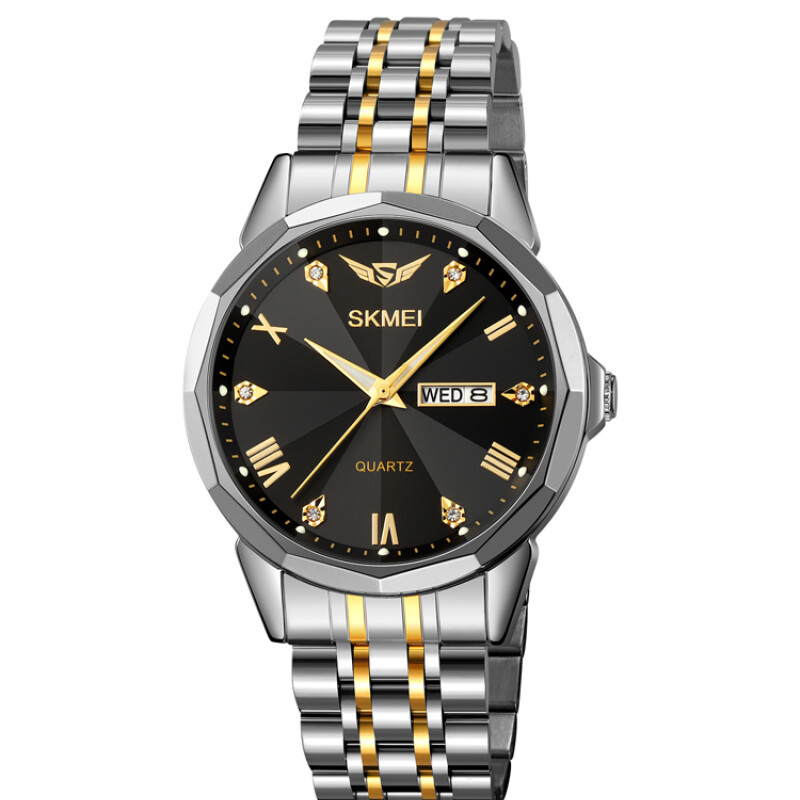 Reloj Skmei 2291TGDBK Analógico Hombre Bicolor Dorado y Negro Reloj Skmei 2291tgdbk Analógico Hombre Bicolor Dorado Y Negro