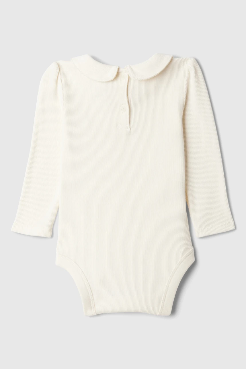 Body Manga Larga Bebé Ivory Frost