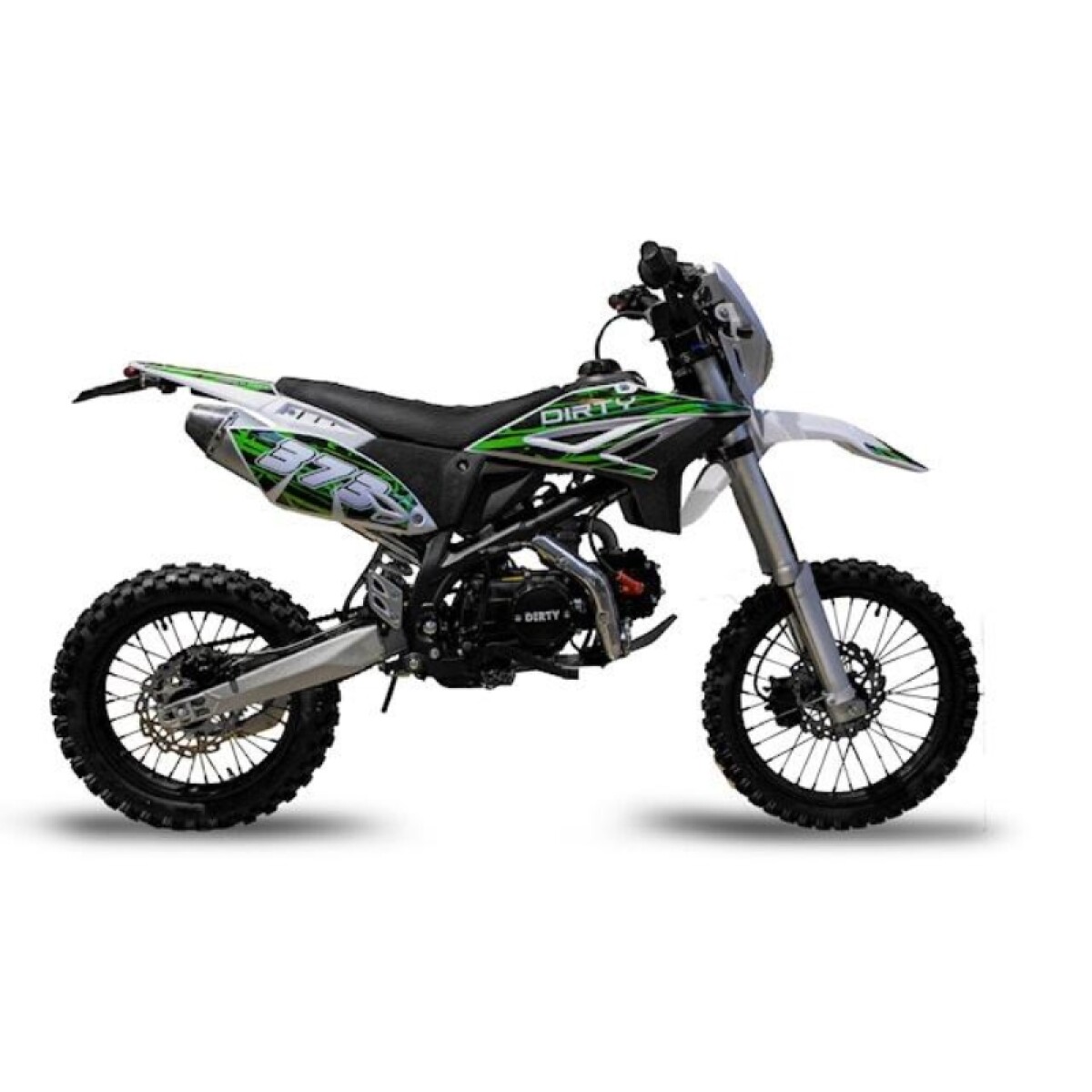 Moto Dirty Agb37 Yzf 125cc - Verde 