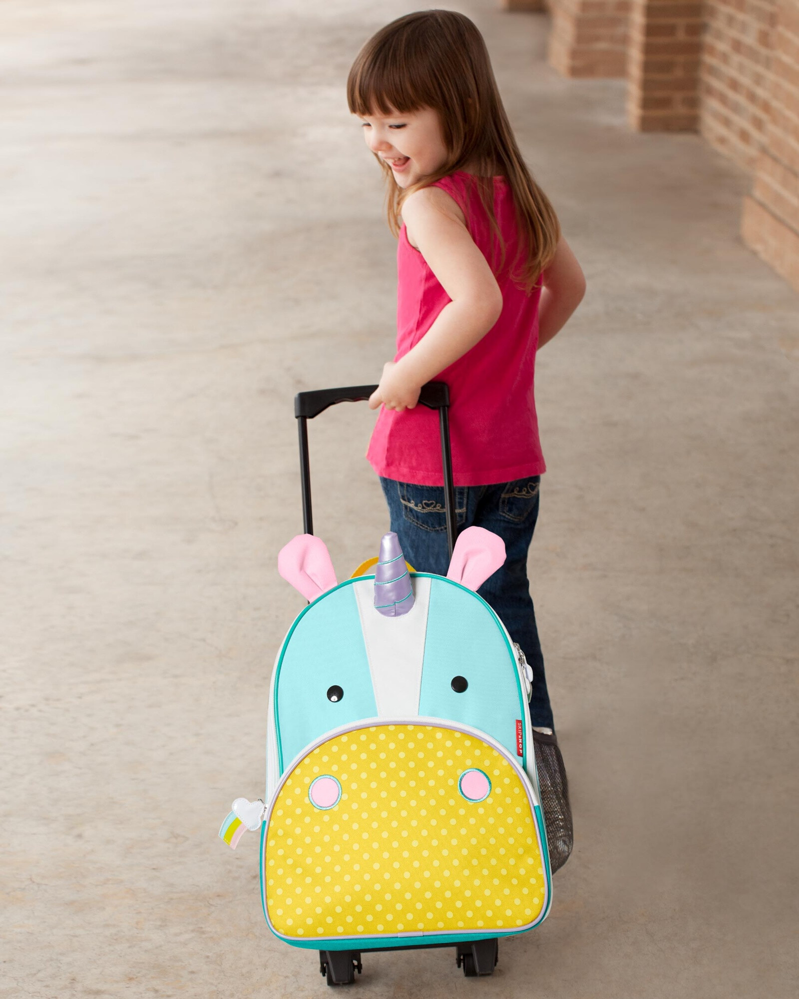 Mochila con rueditas, diseño unicornio Mochila con rueditas, diseño unicornio