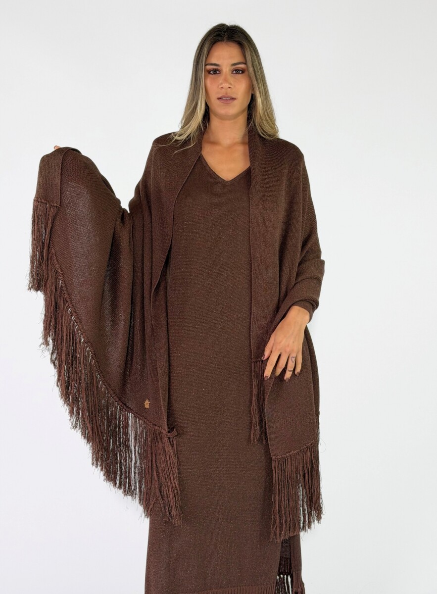 PASHMINA LUMINA - CHOCOLATE 