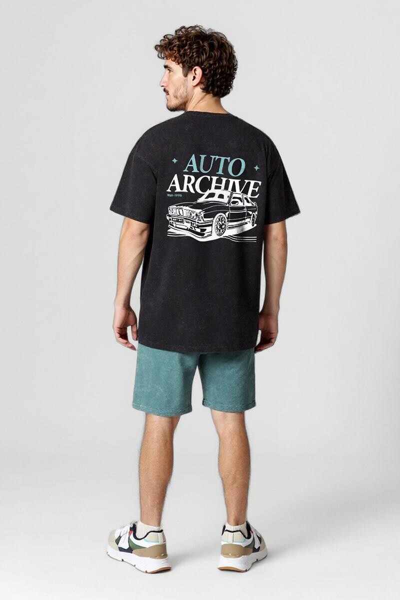Remera Ariel Negro