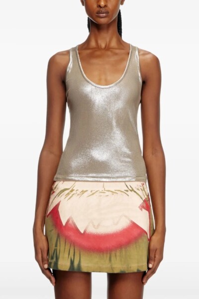 T-AMA TANK TOP Beige