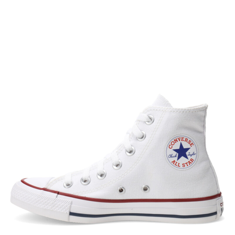 Championes Unisex Converse - All Star Chuck Taylor Blanco - Rojo - Azul