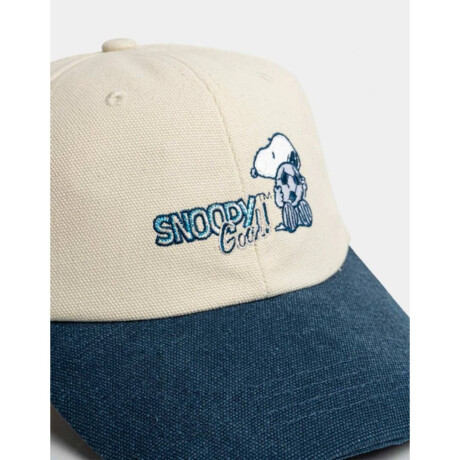 Gorra Bordada Snoopy Combinacion Bicolor