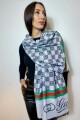 PASHMINA GUCCI GC GRIS