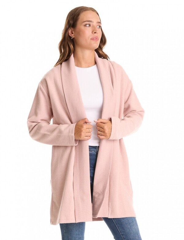 Cardigan Abierto Soft ROSA