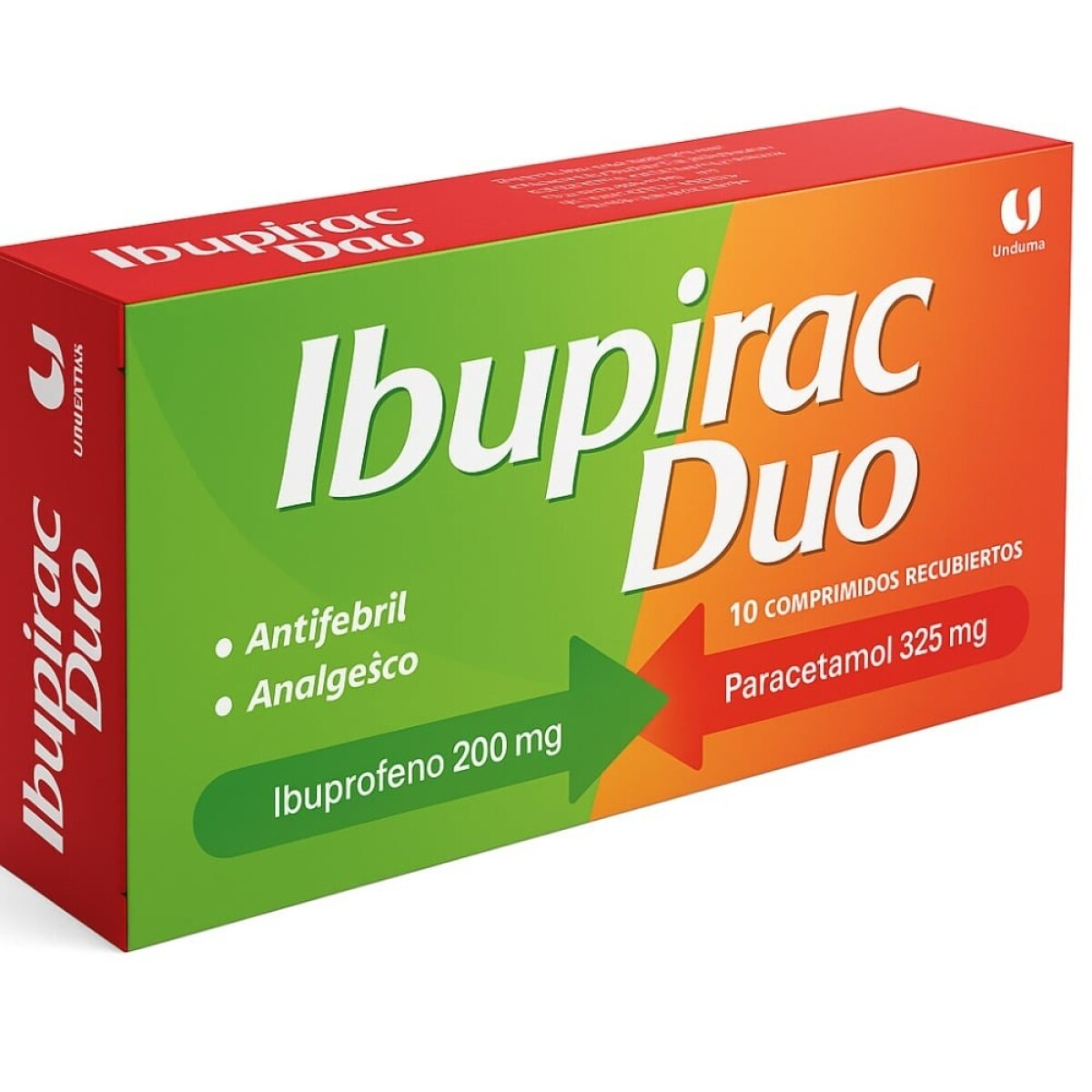 Ibupirac Duo X10 Comprimidos Combinación Eficaz Contra Dolor 