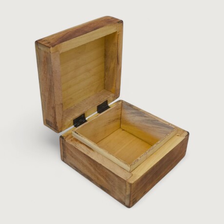 Caja De Madera Chica Elefante