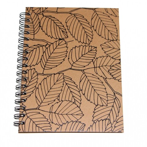 AGENDA ABEZETA 256 CLASSIC RECICLADA TAPA HOJAS