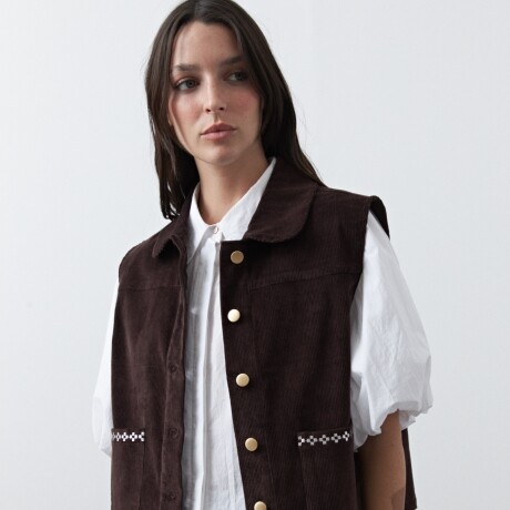 CHALECO BANNACK Chocolate