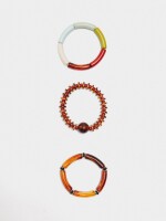 Set De Pulseras Elásticas multicolor