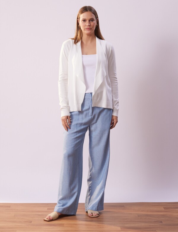 Cardigan Abierto CRUDO