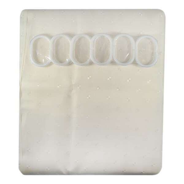 Cortina De Baño Ducha De Vinilo Plástico Varios Diseños Color Variante Beige