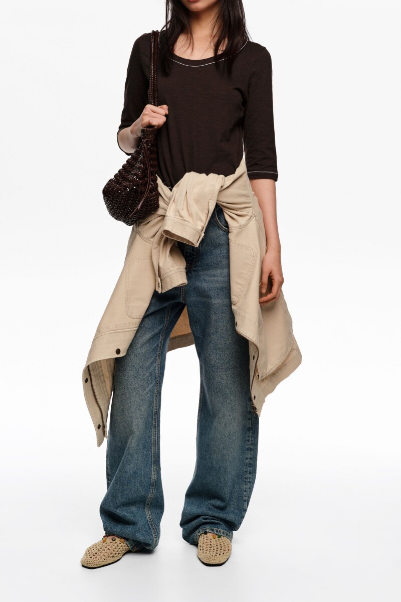 CAMISETA Marron