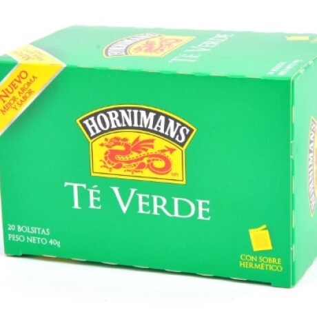 TE HORNIMANS VERDE X 20 UN TE HORNIMANS VERDE X 20 UN