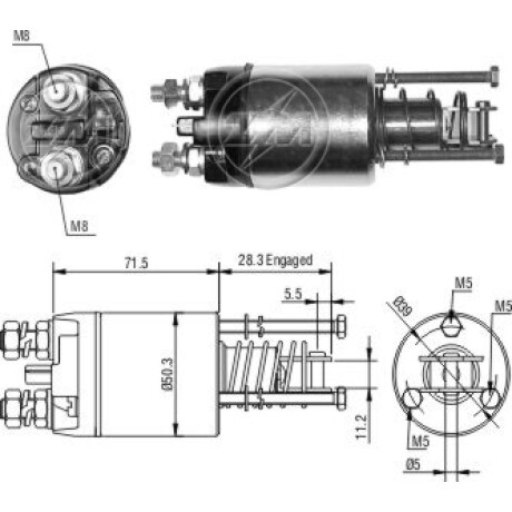 AUTOMATICO DE ARRANQUE - FIAT CROMA REGATA MARELLI ZM AUTOMATICO DE ARRANQUE - FIAT CROMA REGATA MARELLI ZM