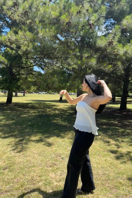 Top Rebeca Off White